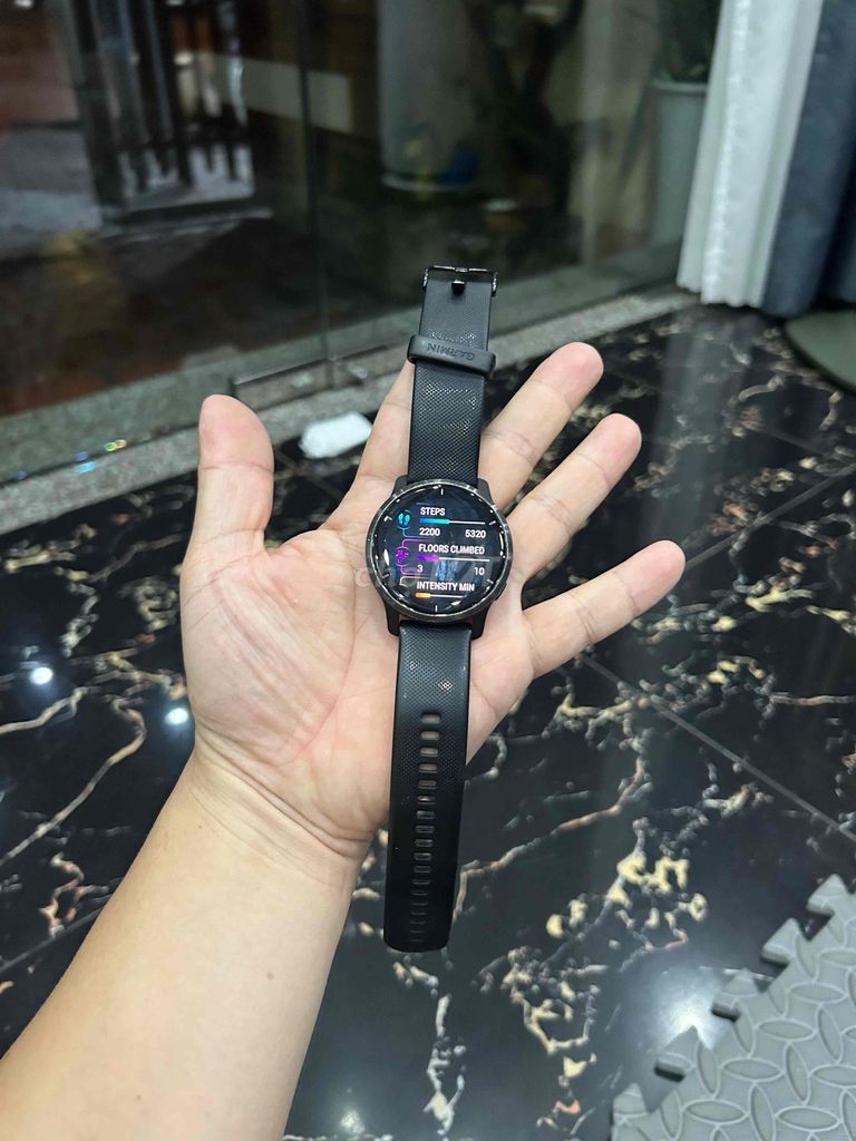 Garmin Venu 2 Music Đen. Mua bán Thiết bị đeo thông minh tại Thành phố Phúc Yên Vĩnh Phúc được đăng bởi boy phố hình 1