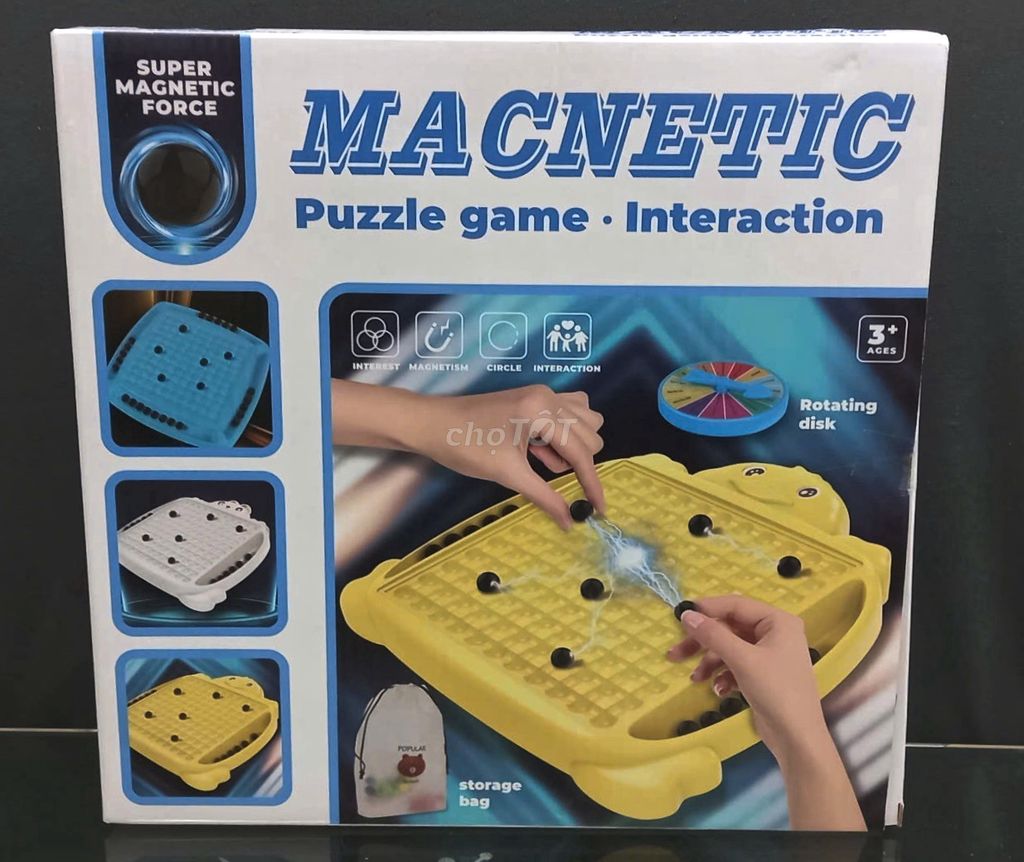 Bộ đồ chơi cờ nam châm Magnetic Puzzle Board Game