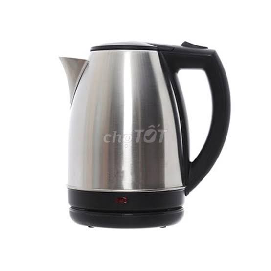 Ấm đun nước Thép không gỉ 1.8L Bạc. Mua bán Bếp, lò, đồ điện nhà bếp tại Quận Ninh Kiều Cần Thơ được đăng bởi PHƯỚC HIỆP hình 1