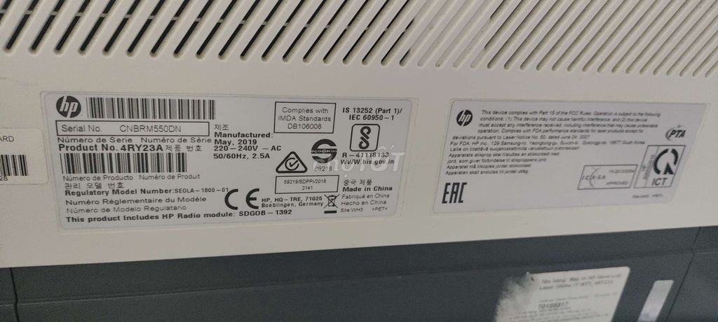 Máy in HP Neverstop Laser 1000w trắng. Mua bán Đồ dùng văn phòng tại Huyện Yên Phong Bắc Ninh được đăng bởi XTRAM Việt Nam  hình 4