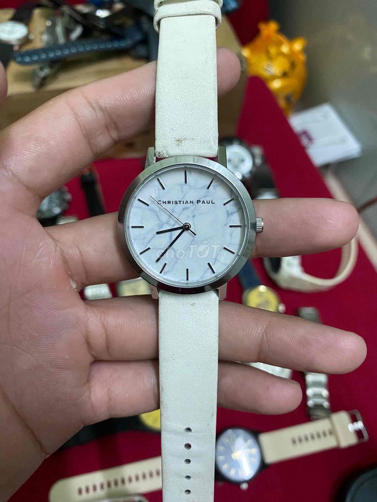 Đồng hồ Christian Paul Unisex 35-37mm. Mua bán Đồng hồ tại Huyện Thủ Thừa Long An được đăng bởi MINH PHAT hình 1