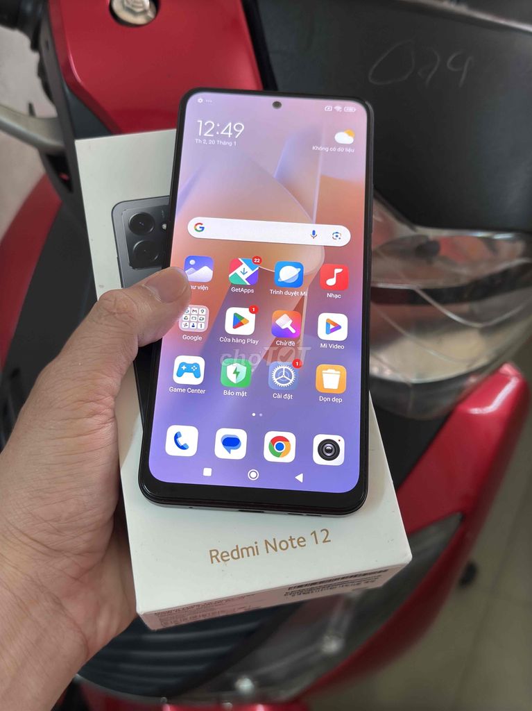 REDMI NOTE 12 RAM4+2/128 FULL BOX NGUYÊN ZIN