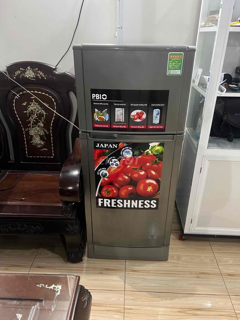 Tủ lạnh PBIO Xám Tiết kiệm điện. Mua bán Tủ lạnh tại Thị xã Bến Cát Bình Dương được đăng bởi Đưc lộc hình 1