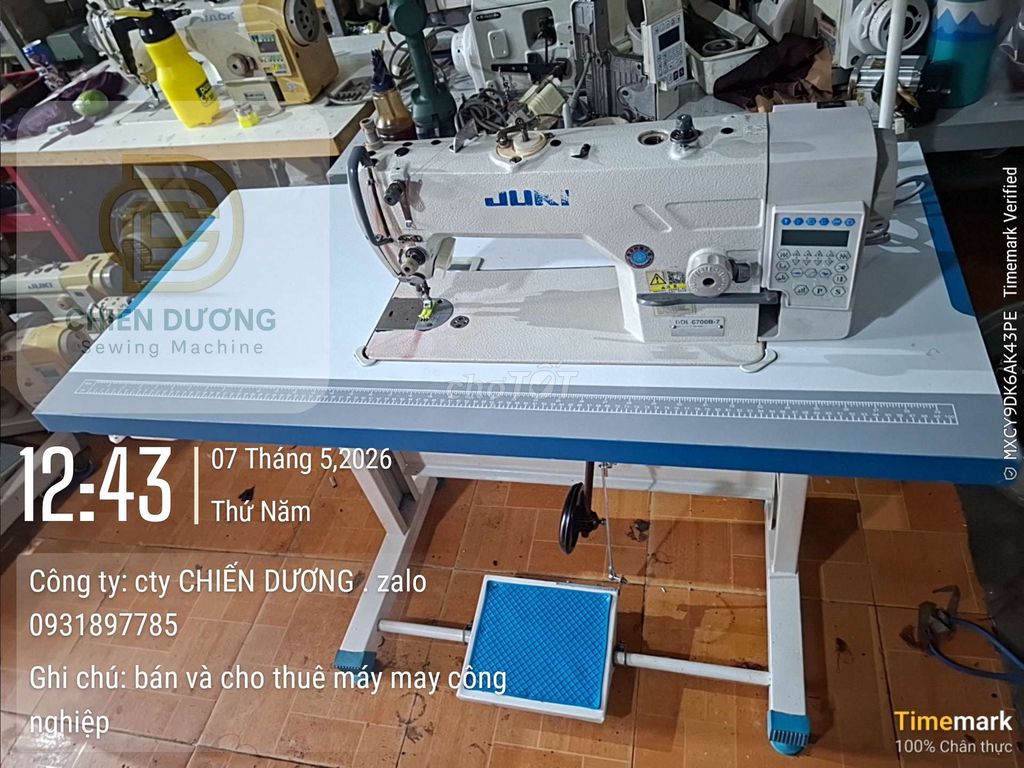 máy may công nghiệp điện tử cắt chỉ tự đôngk juli . Mua bán Đồ chuyên dụng, Giống nuôi trồng tại Thành phố Sóc Trăng Sóc Trăng được đăng bởi chỉnh hình 1