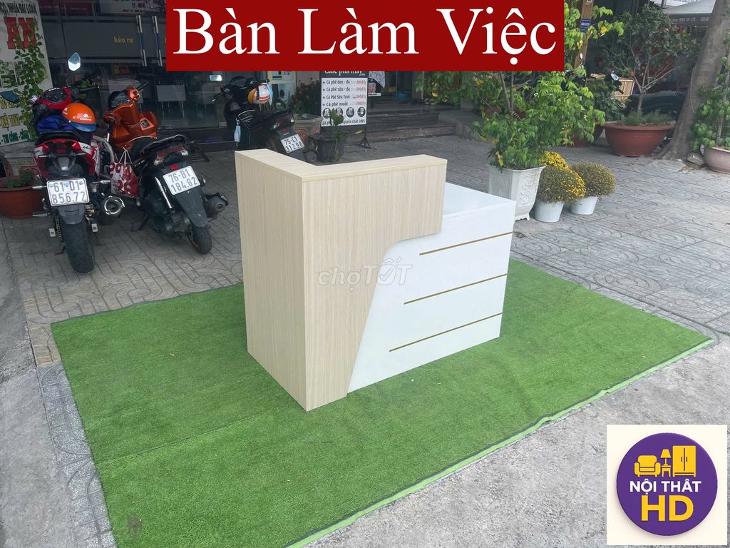 QUẦY LỄ TÂN_QUẦY THU NGÂN_QUẦY THANH LÝ_QUẦY 1M2_6. Mua bán Đồ dùng văn phòng tại Quận 6 Tp Hồ Chí Minh được đăng bởi NỘI THẤT VĂN PHÒNG 288 hình 1