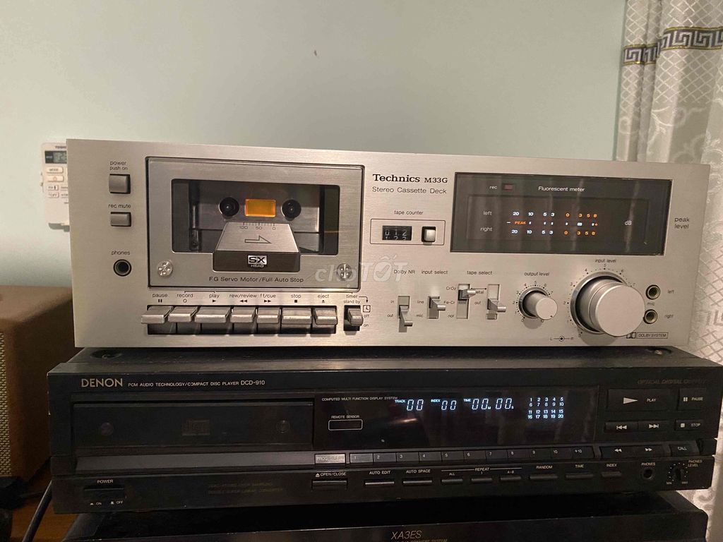Đầu Cassette Technics RS-M33G. Mua bán Tivi, Âm thanh tại Quận 4 Tp Hồ Chí Minh được đăng bởi Khanh Pham hình 1