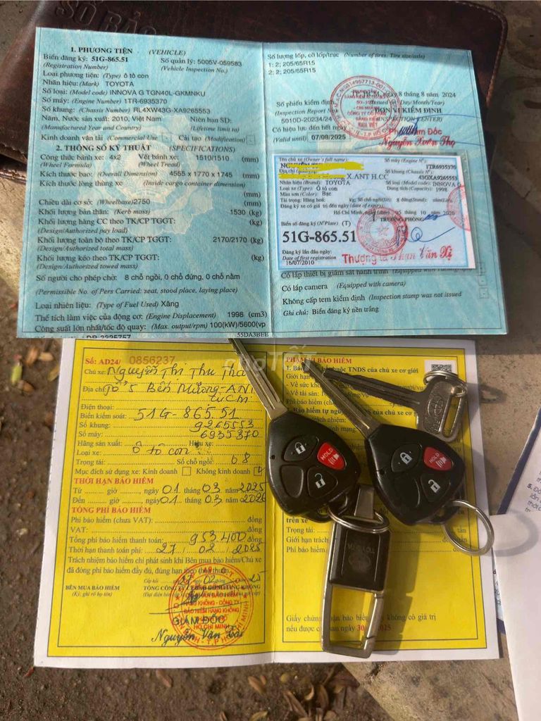 Toyota Innova 2010 G - 150000 km. Mua bán Ô tô tại Huyện Củ Chi Tp Hồ Chí Minh được đăng bởi Hien Nguyen hình 14