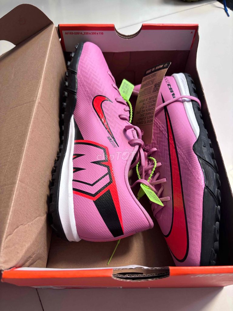 Giày bóng đá Nike Vapor 16 Academy TF Hồng tím. Mua bán Đồ thể thao, Dã ngoại tại Quận Gò Vấp Tp Hồ Chí Minh được đăng bởi Shop giày TP hình 1