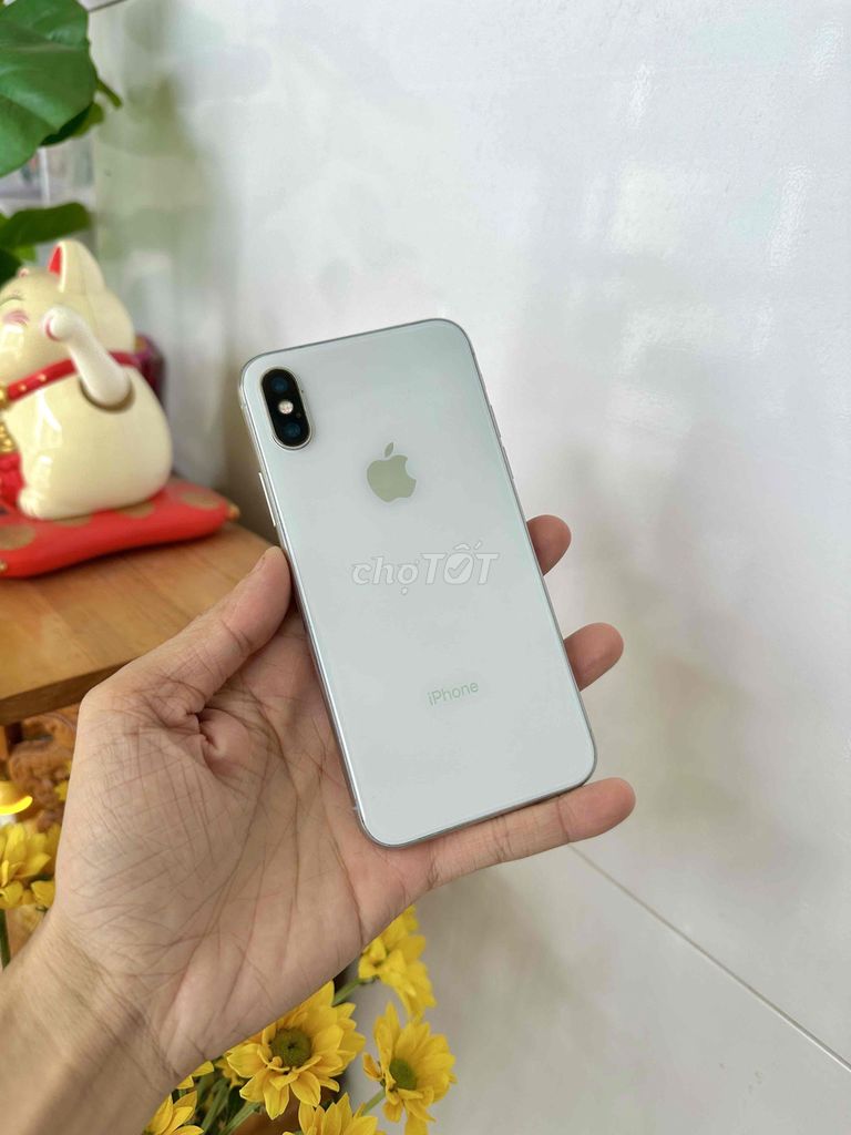 Apple iPhone X 64GB Trắng. Mua bán Điện thoại tại Thành phố Long Xuyên An Giang được đăng bởi phong LX  hình 1