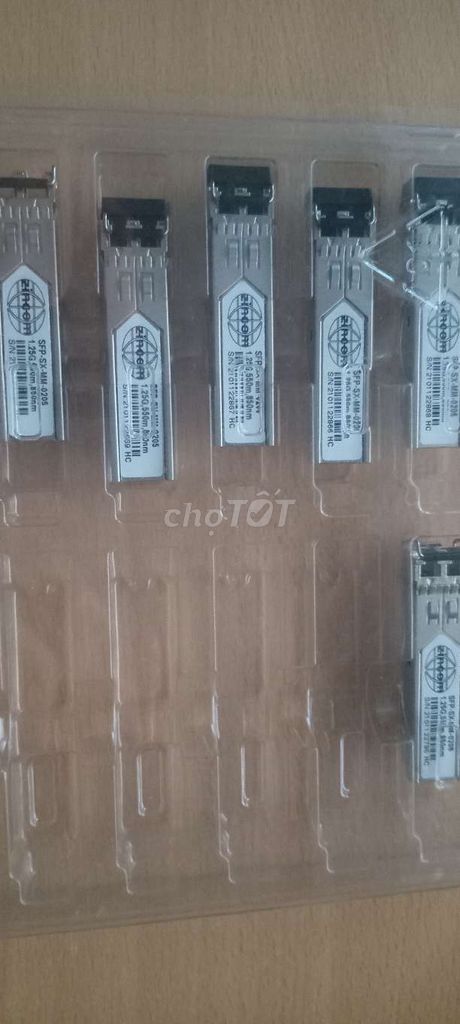 Module SFP Zingcom SFP-SX-MM-0205 Chưa sử dụng. Mua bán Phụ kiện (Màn hình, Chuột...) tại Huyện Yên Mô Ninh Bình được đăng bởi M Hiện hình 1