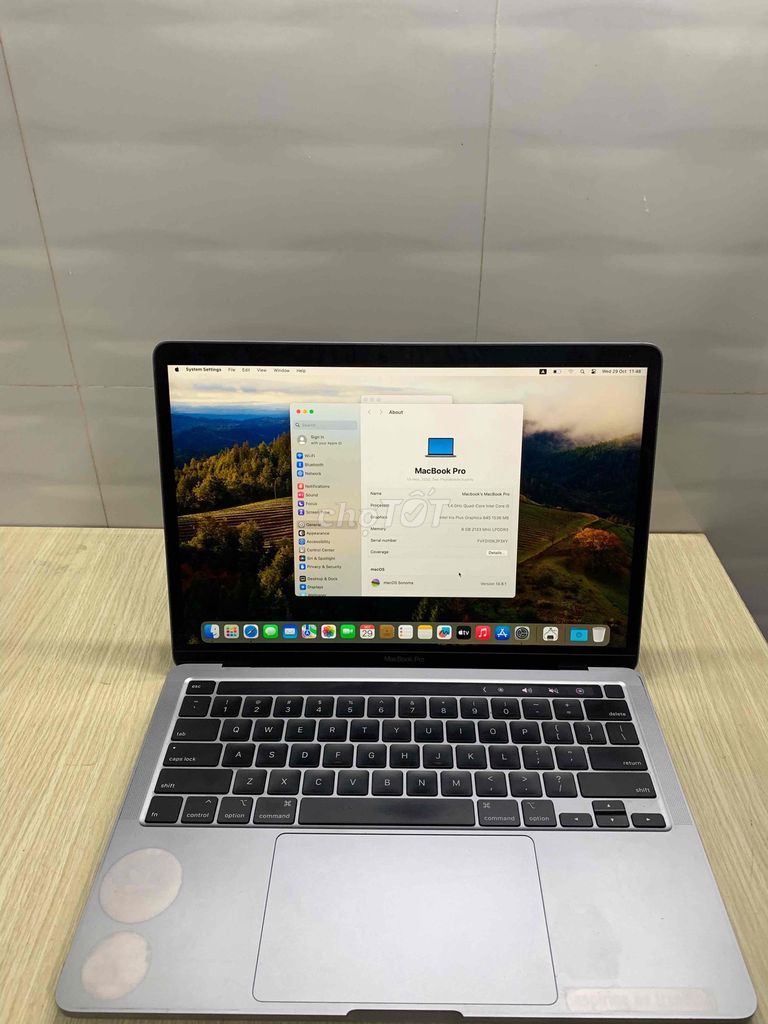 MacBook Pro 2020 chip i5/ ram 8g/ ssd 256g. Mua bán Laptop tại Quận Tân Phú Tp Hồ Chí Minh được đăng bởi Nguyễn Phong hình 1