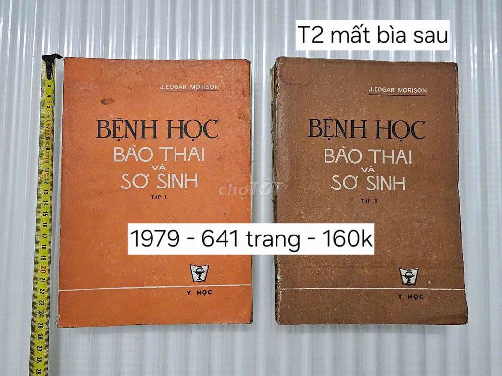 Sách Bệnh Học Bào Thai 1979. Mua bán Sách tại Thành phố Tân An Long An được đăng bởi mấy cuốn sách cũ hình 1