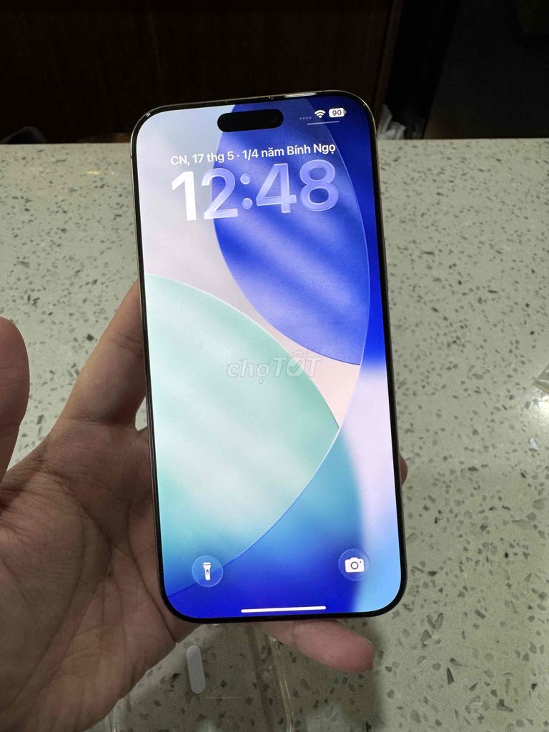 iPhone 16 Pro Max 256GB Vàng Đã sử dụng. Mua bán Điện thoại tại Quận 7 Tp Hồ Chí Minh được đăng bởi Huy Nguyễn hình 1
