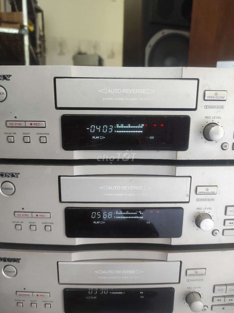 Ba đầu Tape Sony MD 77. Mua bán Tivi, Âm thanh tại Huyện Giồng Trôm Bến Tre được đăng bởi Lê hoàn hình 3