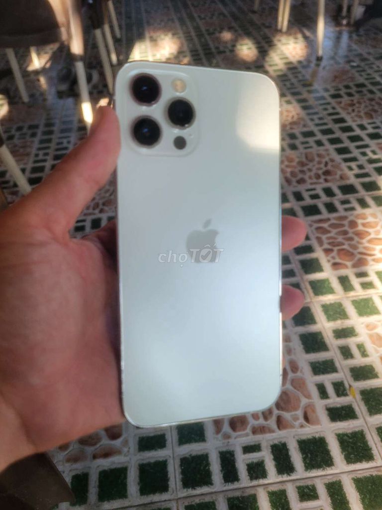 Apple iPhone 12 Pro Max Trắng. Mua bán Điện thoại tại Huyện Châu Thành Tiền Giang được đăng bởi Cầm đồ thanh lý  hình 1