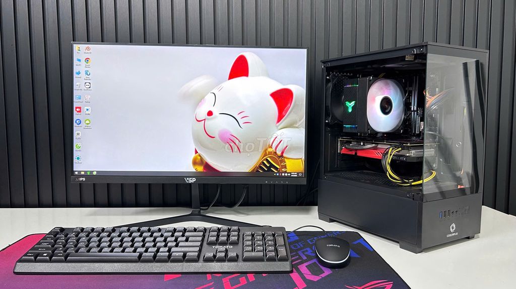 CASE BỂ CÁ I5 12400F / RAM 32G / RTX 2060S. Mua bán Máy tính để bàn tại Thành phố Buôn Ma Thuột Đắk Lắk được đăng bởi ThinhKTV hình 1
