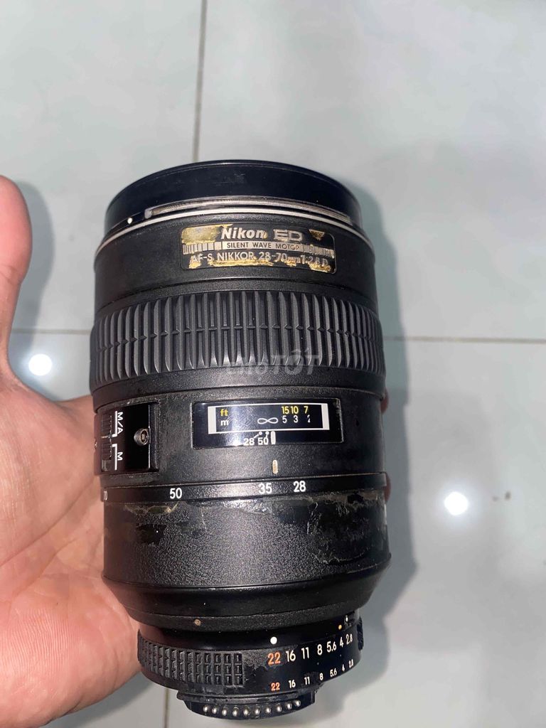 Ống kính Nikon AFS 28-70 f2.8 Đen. Mua bán Máy ảnh, Máy quay tại Huyện Hóc Môn Tp Hồ Chí Minh được đăng bởi Huỳnh Trần DuyTấn hình 1