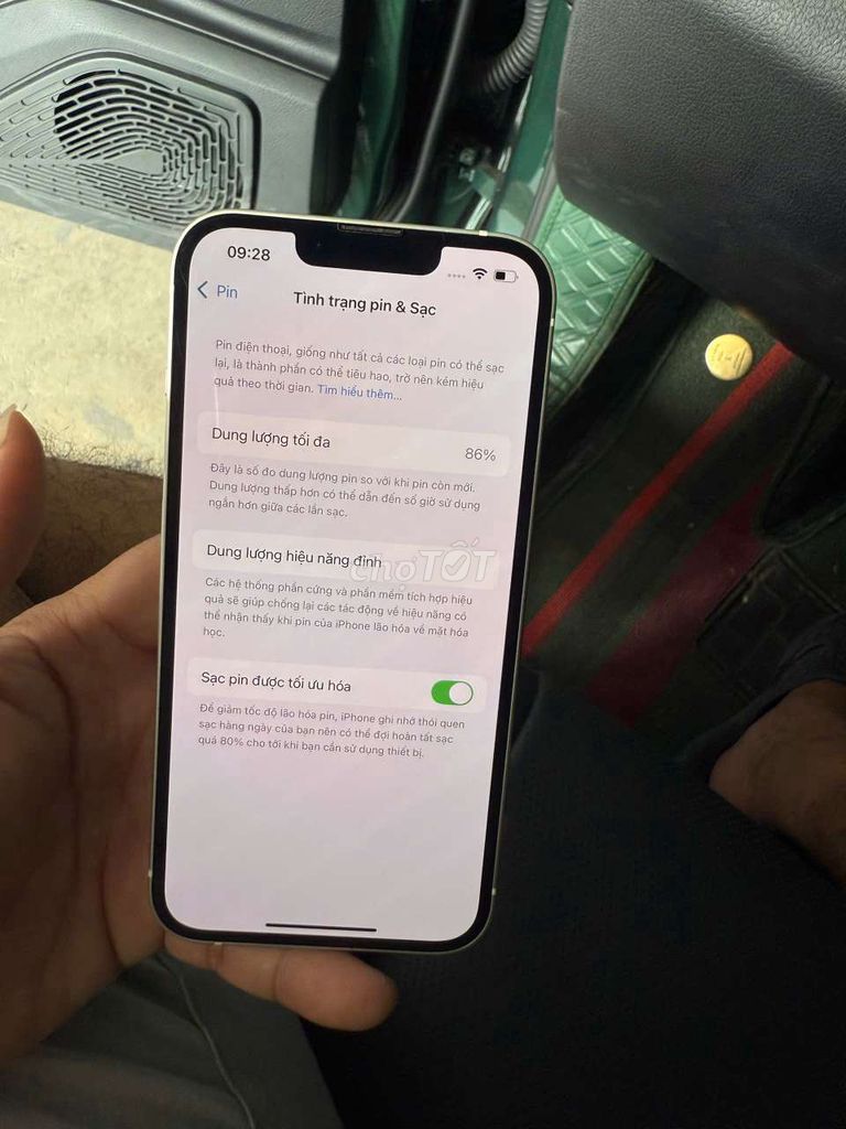 iPhone 13 Lock 128GB Trắng full zin. Mua bán Điện thoại tại Thị xã Tân Uyên Bình Dương được đăng bởi Hai Lúa hình 1