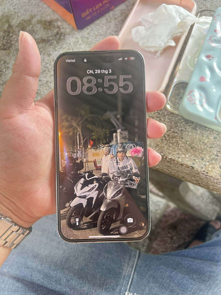 Apple iPhone 14 Pro Max 256GB Tím. Mua bán Điện thoại tại Huyện Dương Minh Châu Tây Ninh được đăng bởi An Pham hình 1