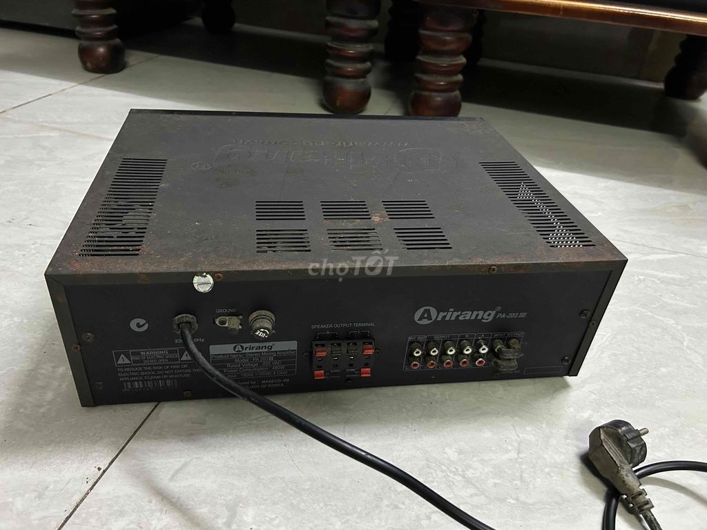 Ampli Arirang 203III. Mua bán Tivi, Âm thanh tại Quận 12 Tp Hồ Chí Minh được đăng bởi Anh Tài hình 4