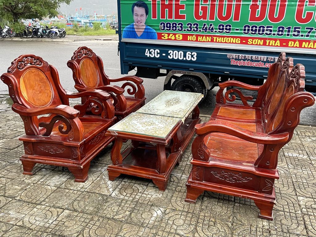 nội thất gia đình sofa gỗ