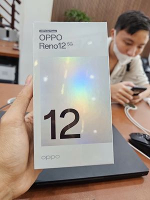 Oppo Reno 12 5G (12-256Gb) Bạc, New Seal,c. hãng