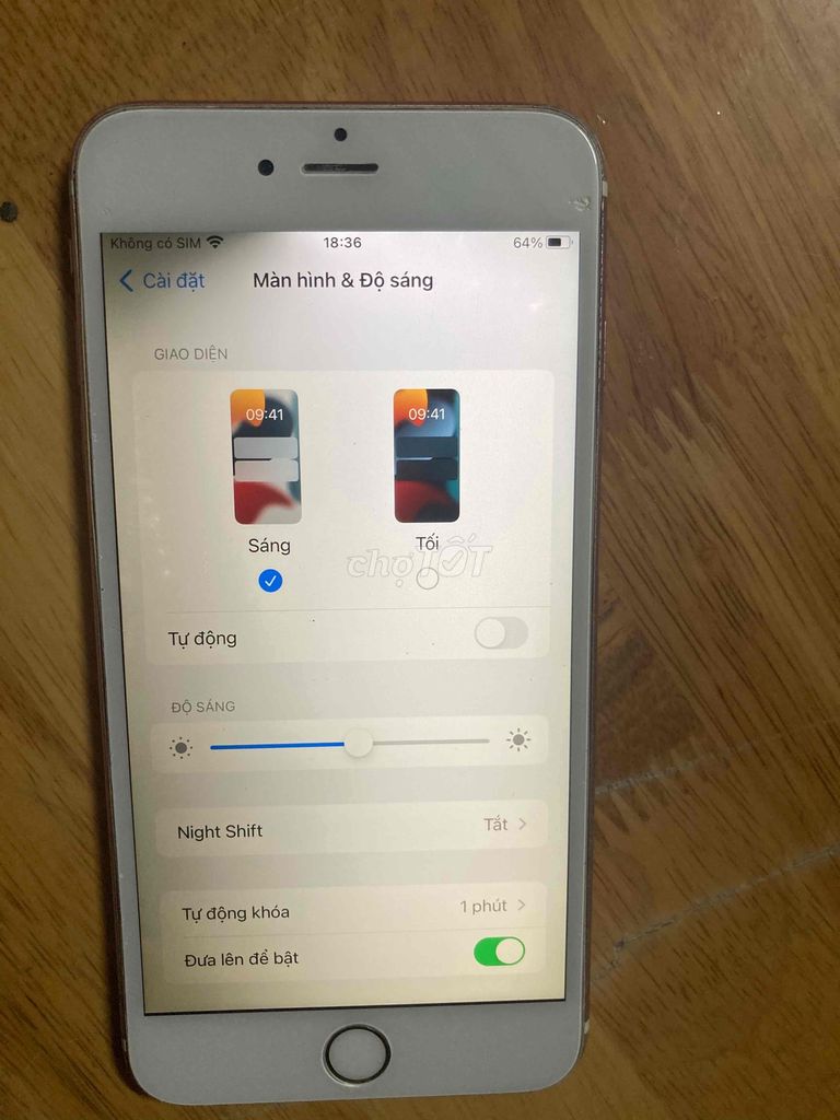 iPhone 6s Plus bản 64Gb Vân tay nhạy iCloud sạch