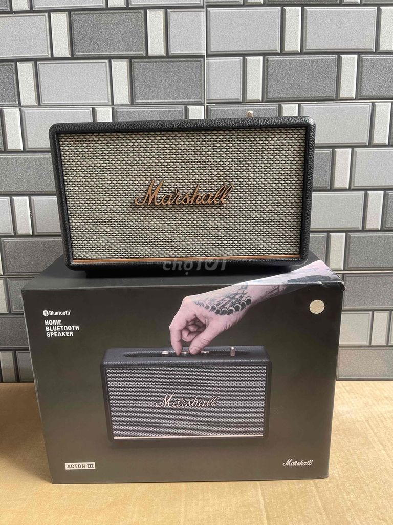 Loa Bluetooth Marshall Acton 3 Đen. Mua bán Tivi, Âm thanh tại Quận Ninh Kiều Cần Thơ được đăng bởi Nguyễn Minh Thuận hình 1