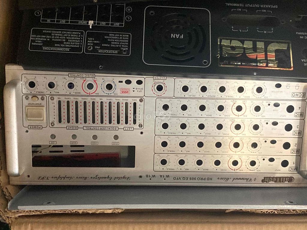Vỏ âm ly Arirang PA-8500NT Đen, Bạc. Mua bán Tivi, Âm thanh tại Quận Bình Thạnh Tp Hồ Chí Minh được đăng bởi Ho Anh hình 1
