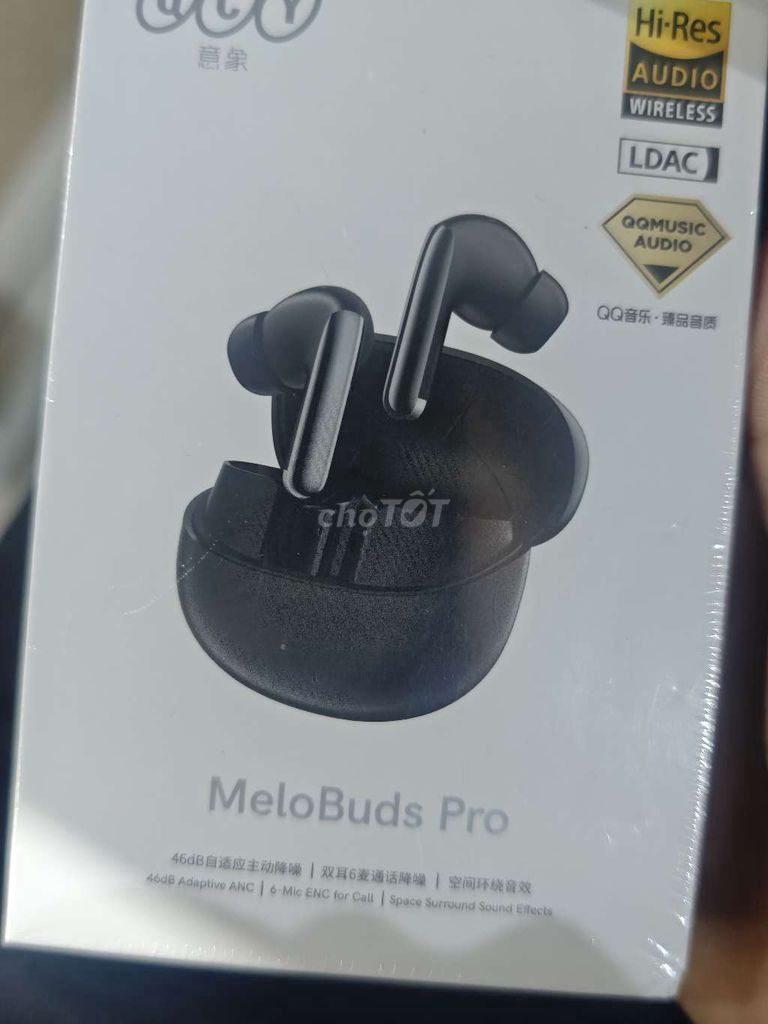 Tai nghe QCY MeloBuds Pro Đen. Mua bán Tivi, Âm thanh tại Quận Ngũ Hành Sơn Đà Nẵng được đăng bởi Nhật Anh hình 1