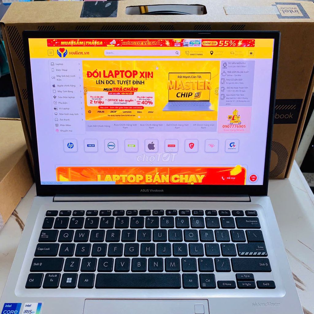 Asus Vivobook OLED 2.8K A1405ZA i7-12700H-16G-512G. Mua bán Laptop tại Quận Ninh Kiều Cần Thơ được đăng bởi Võ Diện hình 1