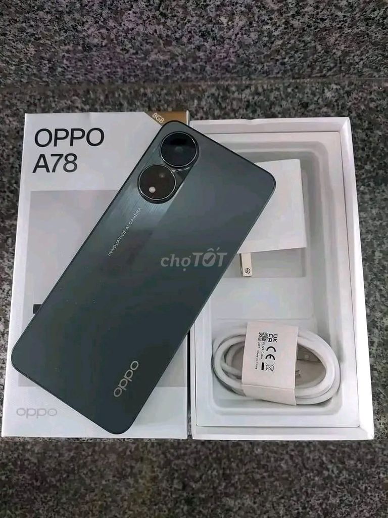 Bán giùm OPPO A78/ 256Gb. Ram 8G  Chính hãng