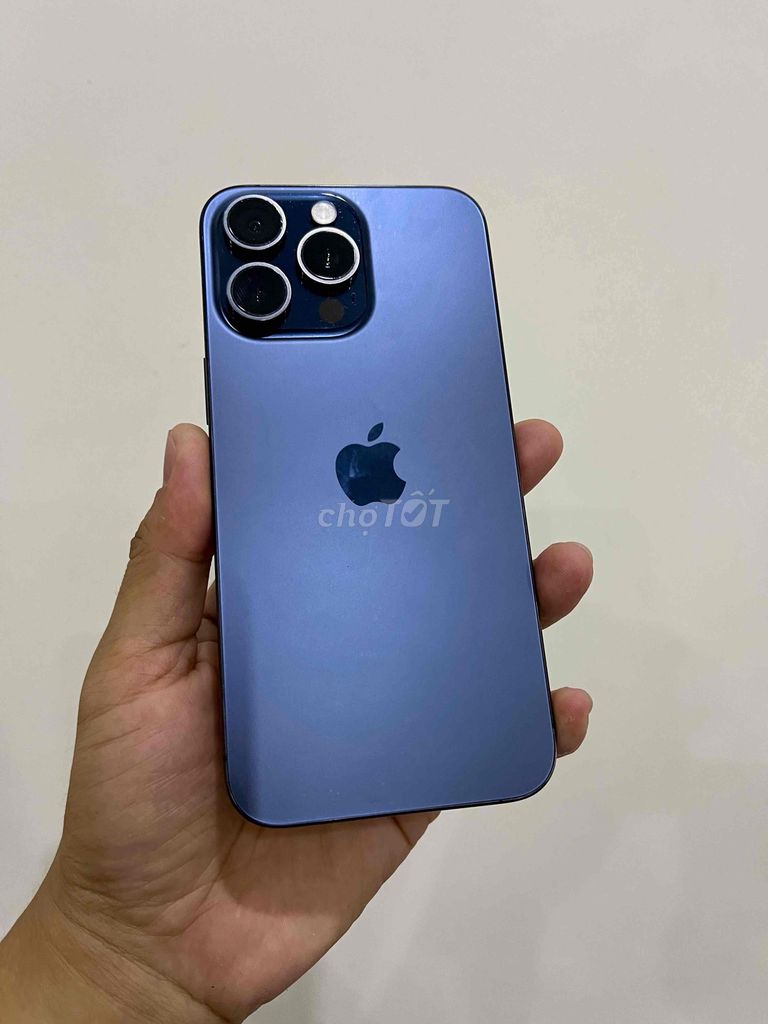 Apple iPhone 15 Pro Max 256GB Xanh. Mua bán Điện thoại tại Huyện Châu Thành Bến Tre được đăng bởi Thanh Huy hình 1