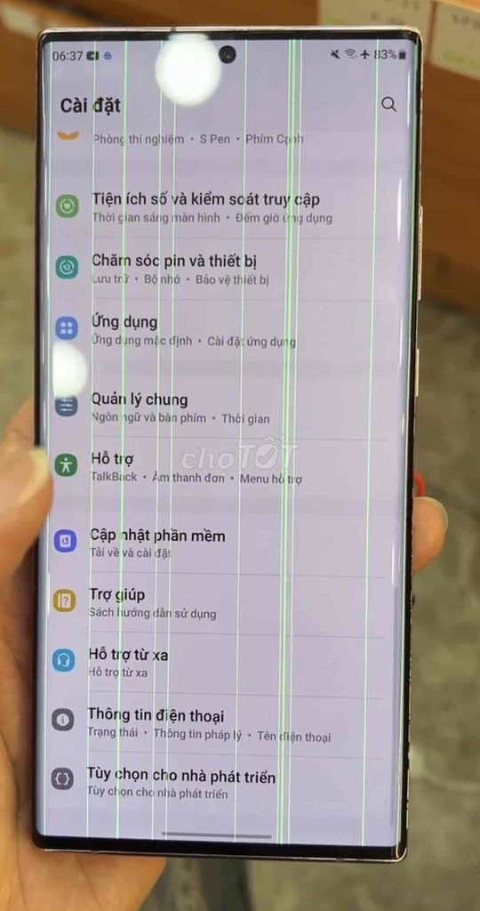 Màn hình Samsung Note 20 Ultra Đồng sọc. Mua bán Điện thoại tại Quận 3 Tp Hồ Chí Minh được đăng bởi Tòng Đặng hình 1