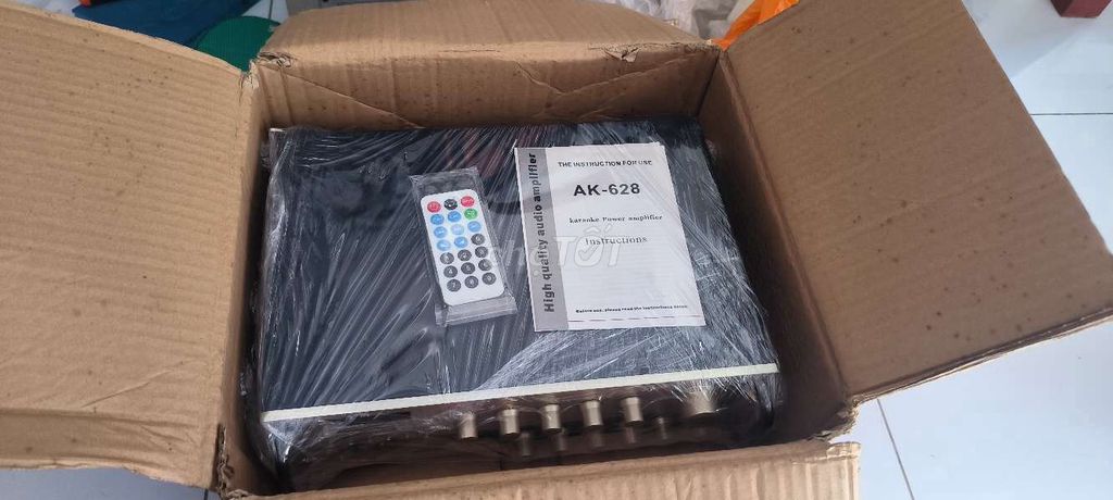 Amply mini AK-628 Bạc. Mua bán Tivi, Âm thanh tại Quận 3 Tp Hồ Chí Minh được đăng bởi Đồ thanh lý hình 1