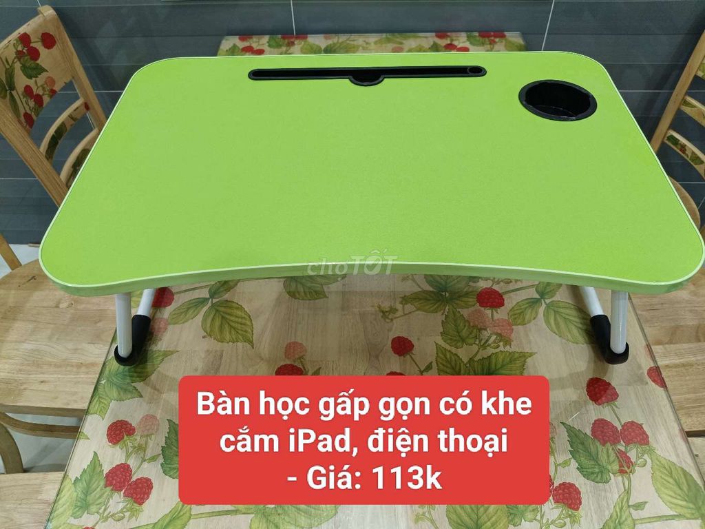 Bàn học gấp gọn (màu xanh lá)