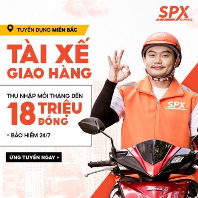 [DƯƠNG KINH] SPX TÌM 6 SHIPPER LƯƠNG CỰC CAO 30TR
