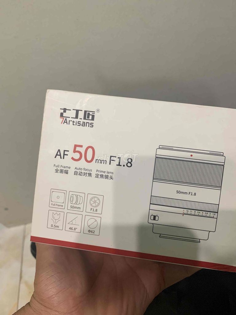 Ống kính 7Artisans AF 50mm F1.8 Lấy nét tự động. Mua bán Máy ảnh, Máy quay tại Huyện Trảng Bom Đồng Nai được đăng bởi trọng thủy hình 1
