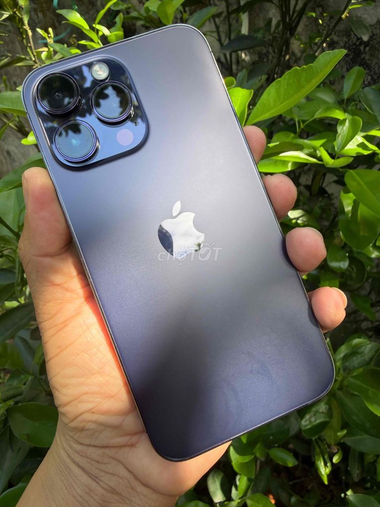 iPhone 14 Pro Max 256GB Tím quốc tế, có khe sim. Mua bán Điện thoại tại Quận Cẩm Lệ Đà Nẵng được đăng bởi Mylinh hình 1