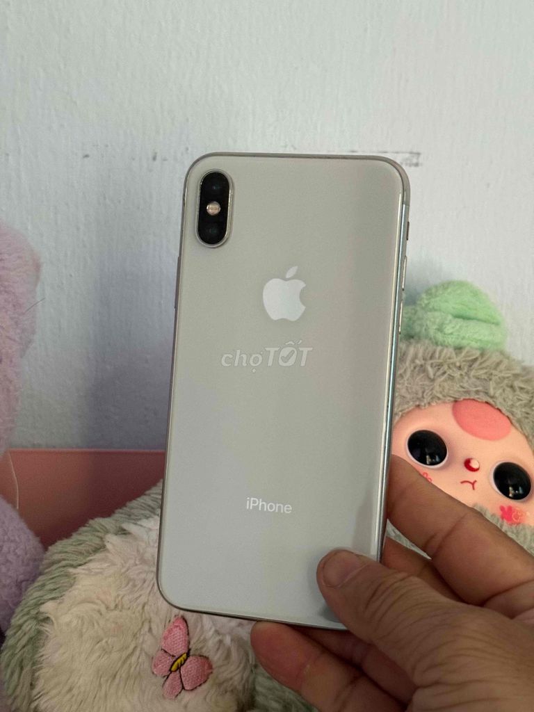 Apple iPhone X Bạc 100%. Mua bán Điện thoại tại Huyện Hóc Môn Tp Hồ Chí Minh được đăng bởi Sonle hình 1