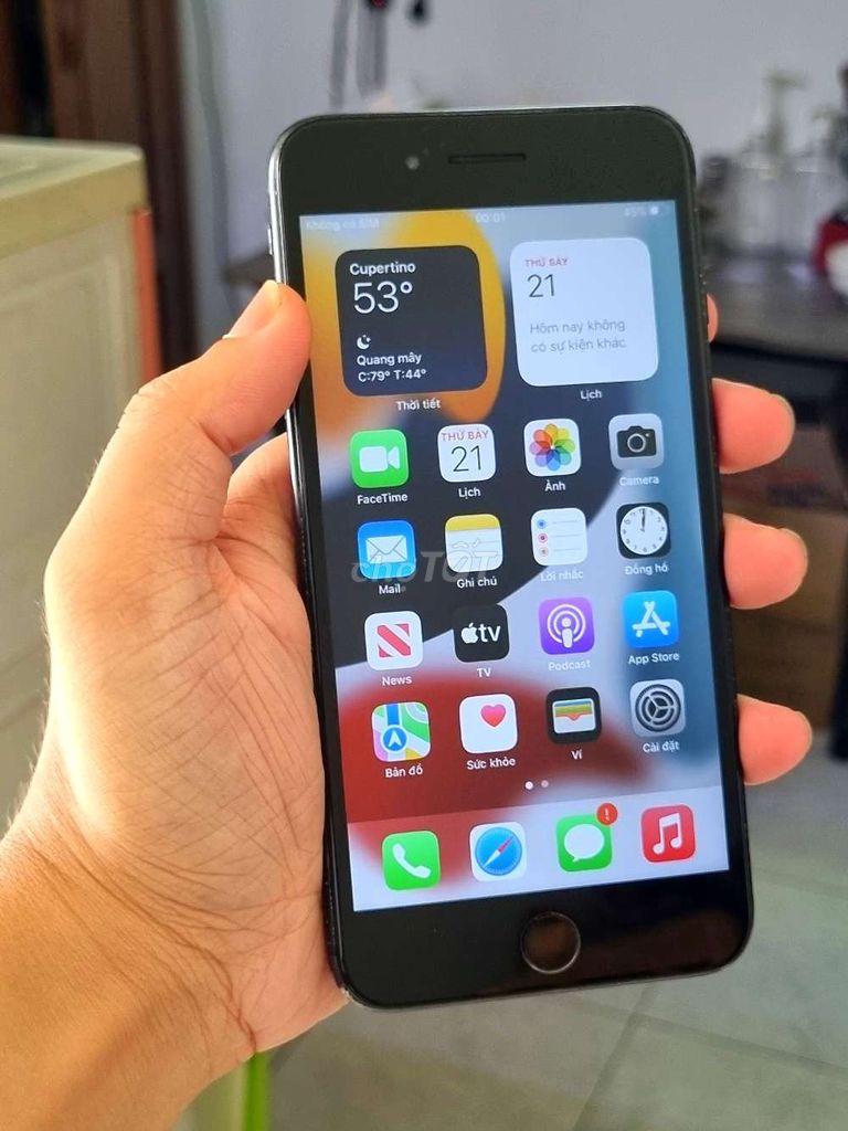 iPhone 7 Plus Đen quốc tế. Mua bán Điện thoại tại Quận Hải Châu Đà Nẵng được đăng bởi Lộc Roy hình 1