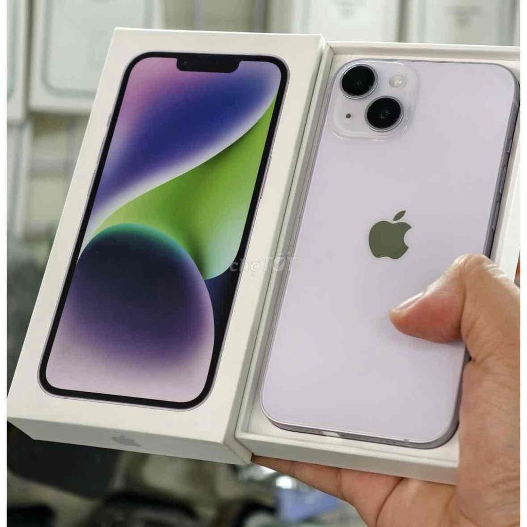 iPhone 14 128GB PURPLE FULLBOX APPLE 2025. Mua bán Điện thoại tại Quận 10 Tp Hồ Chí Minh được đăng bởi iStockHCM hình 1