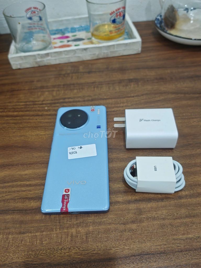 Vivo X90 5G 8/256 Xanh sạc 80w có ship COD. Mua bán Điện thoại tại Quận Hoàng Mai Hà Nội được đăng bởi Trần Ngọc Hiếu hình 1