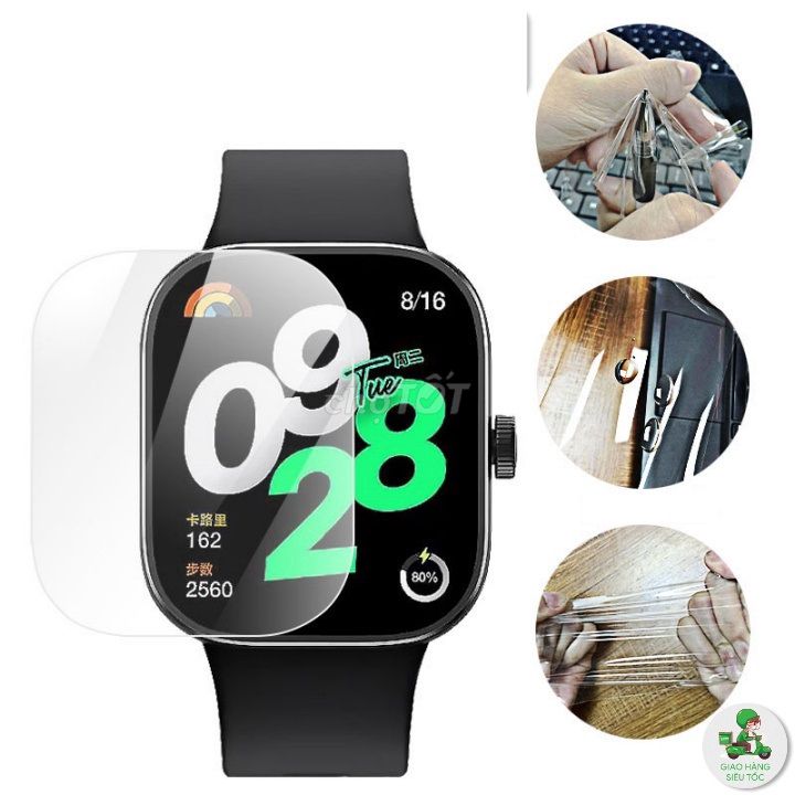 Mếng dán Full viền 3D cho đồng hồ Redmi Watch 4. Mua bán Thiết bị đeo thông minh tại Quận 6 Tp Hồ Chí Minh được đăng bởi Laptop Hoàng Kim hình 1