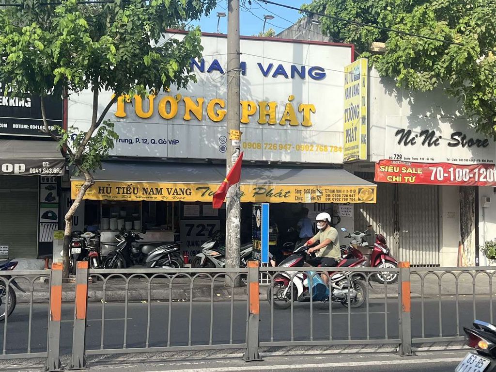 Cho thuê nhà MẶT TIỀN Quang Trung p12 GV vị trí đắc địa