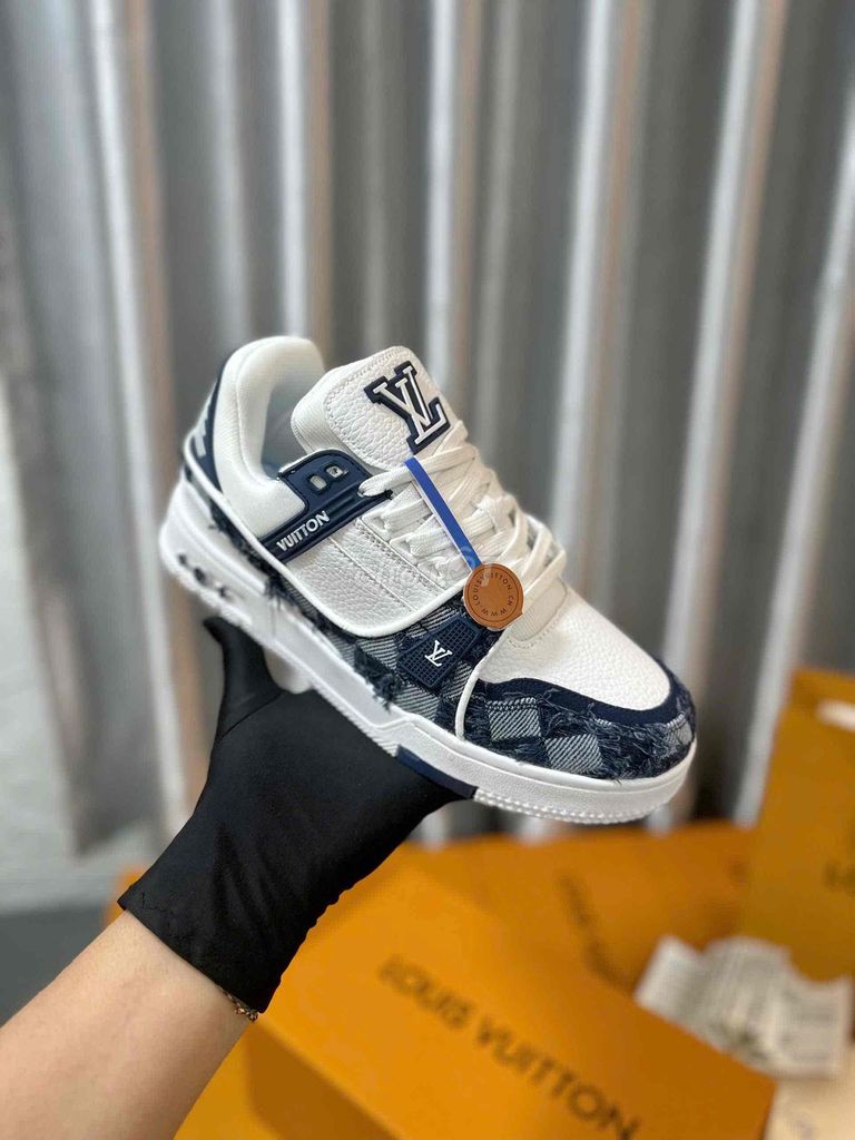 Giày Louis Vuitton LV Trainer Da. Mua bán Giày dép tại Huyện Chương Mỹ Hà Nội được đăng bởi Shop Cường Thịnh Luxury hình 5