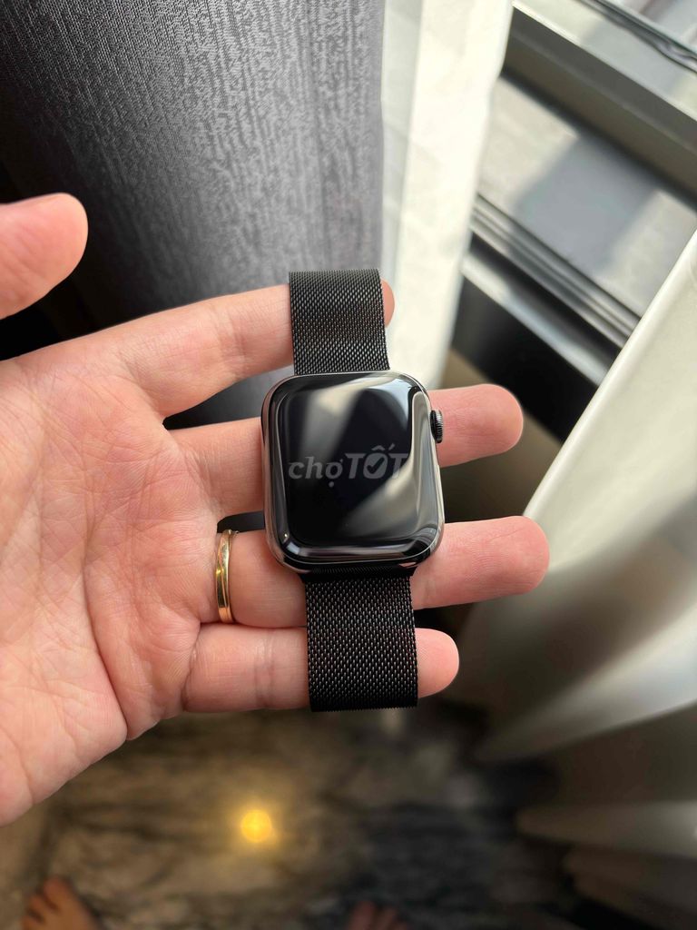 Apple Watch Series 7 Thép Đen 99%. Mua bán Thiết bị đeo thông minh tại Quận Nam Từ Liêm Hà Nội được đăng bởi Duc Anh hình 1