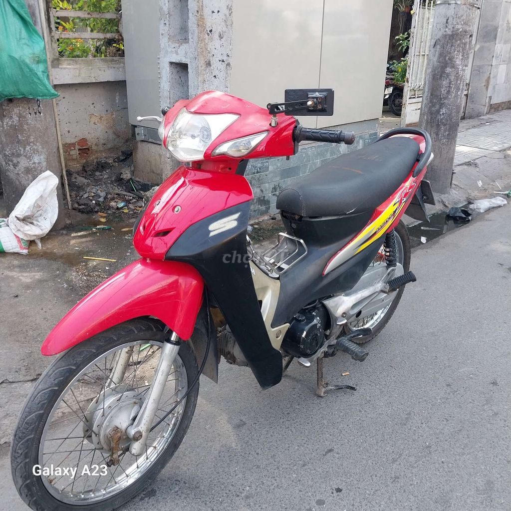 Honda Wave Đỏ đen Số sàn. Mua bán Xe máy tại Quận Gò Vấp Tp Hồ Chí Minh được đăng bởi Tường hình 2