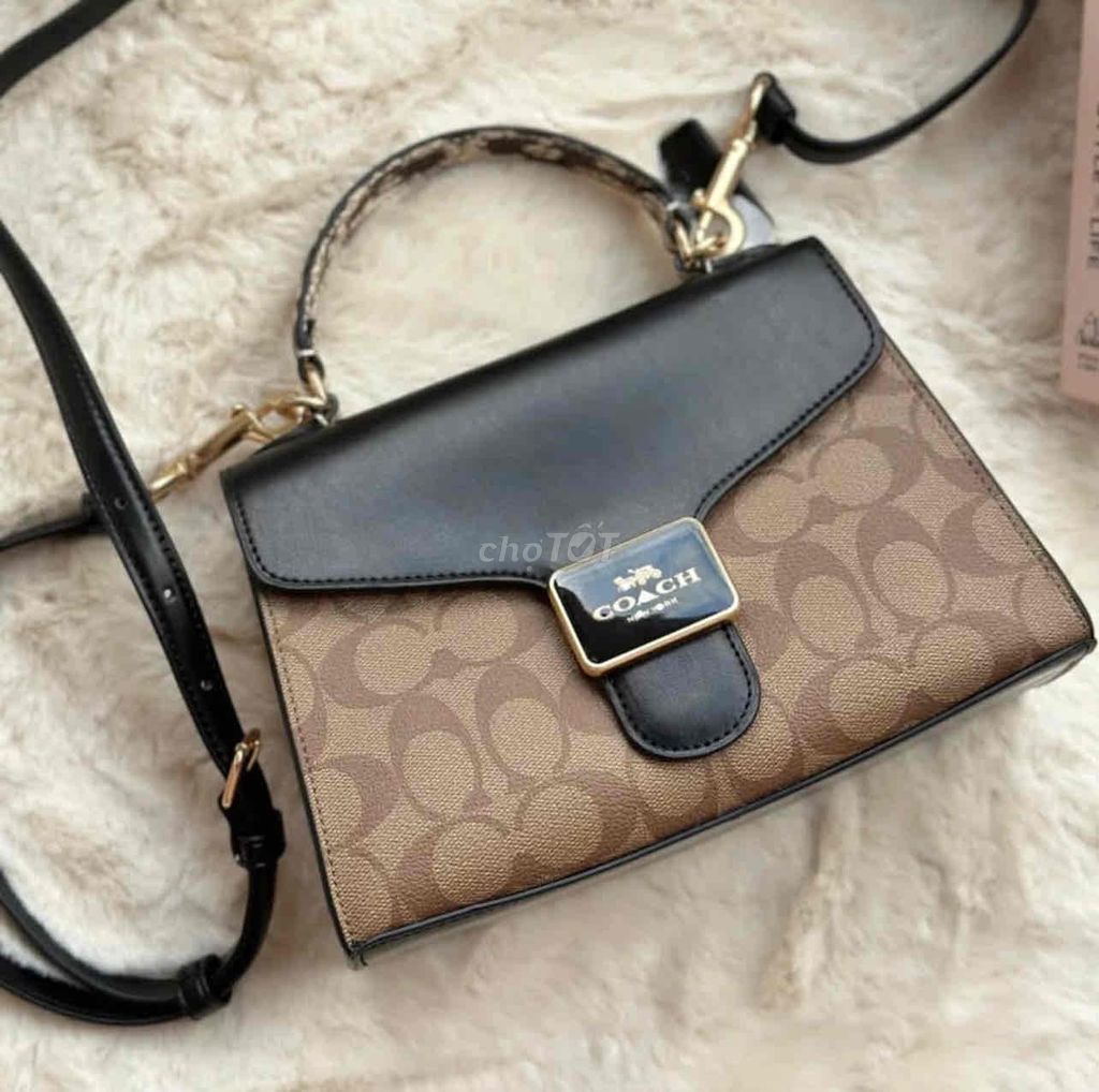 Túi xách Coach Pepper Satchel Nữ Canvas. Mua bán Túi xách tại Thành phố Thủ Đức Tp Hồ Chí Minh được đăng bởi Le Hoang hình 1