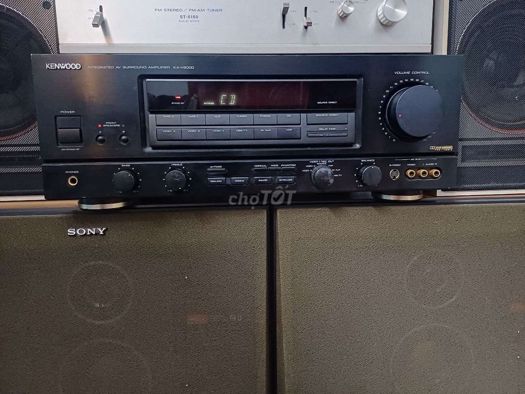 Amply Kenwood KA-V6000 Đen. Mua bán Tivi, Âm thanh tại Huyện Vũ Thư Thái Bình được đăng bởi trương audio hình 1